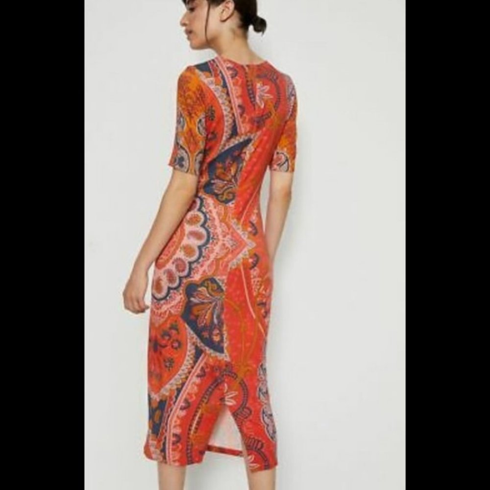 Farm Rio Gianina Midi Dress XS - Picture 4 of 8
